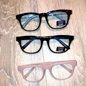 Jones New York 3 pair Glasses